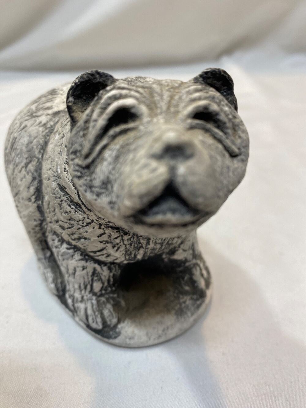 Bekka Handcrafted Bear Sculpture Made From Mt St Helen's Volcano Ash USA
